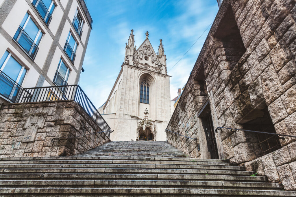 Maria am gestade church in Vienna, Austria